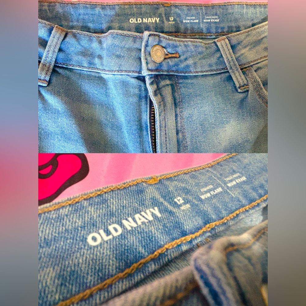 Old Navy • Light Wash Flare Jeans • NWT